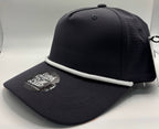 Performance 5 Panel Rope Baseball Cap Air Flow - Premium Headwear from Stitch and Bill - Just $10! Shop now at Pat's Monograms