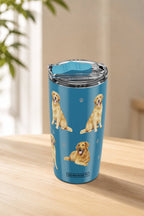 Golden Retriever Purple Serengeti Tumblers — E&S Pets