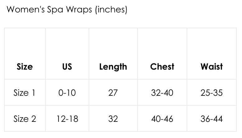Seersucker Spa Wrap - White — Bella Sleep + Spa