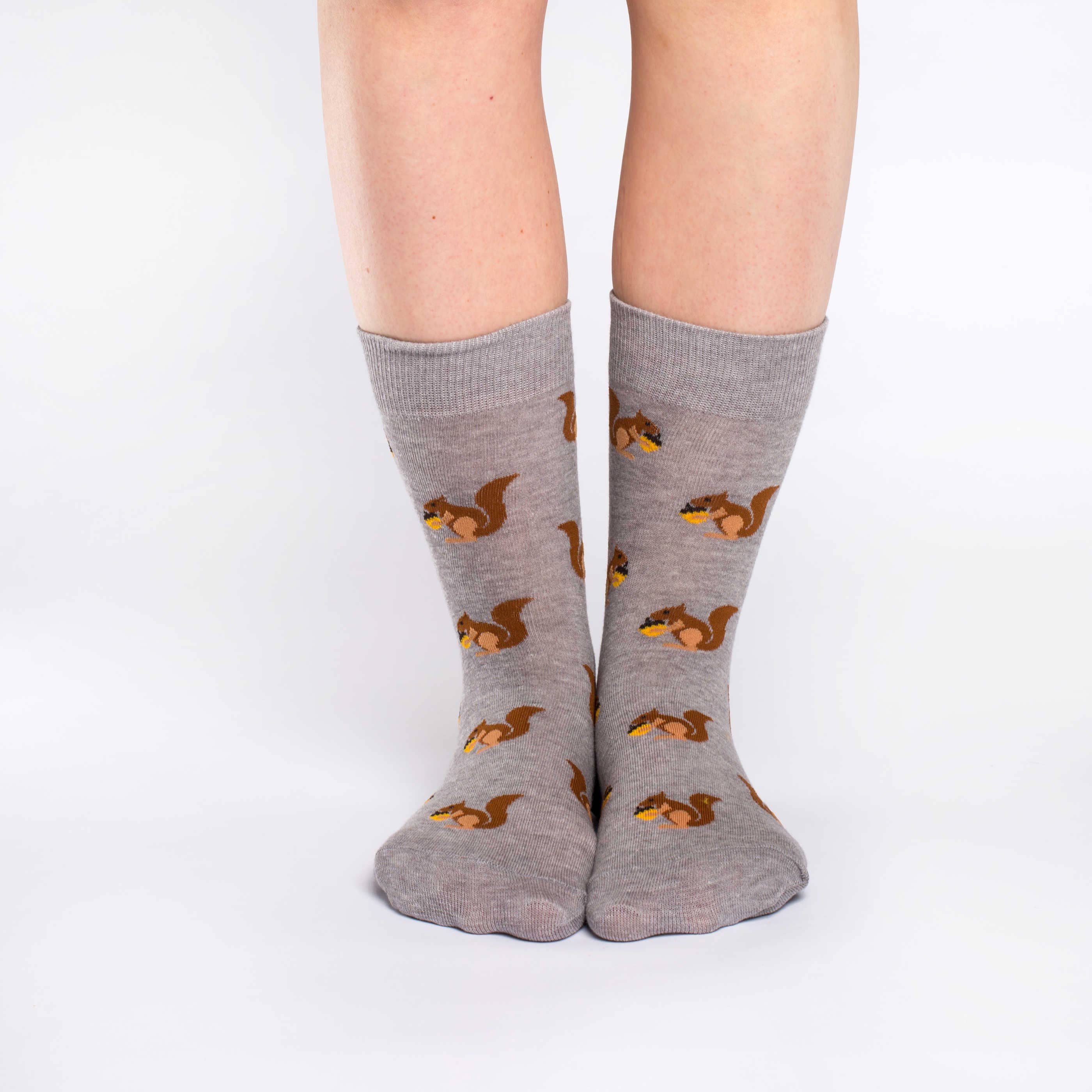 Women's Squirrel Socks — Good Luck Sock