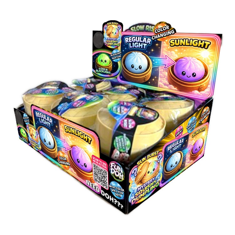 Color Changing Dumpling Squishy — Novelty Brands toys