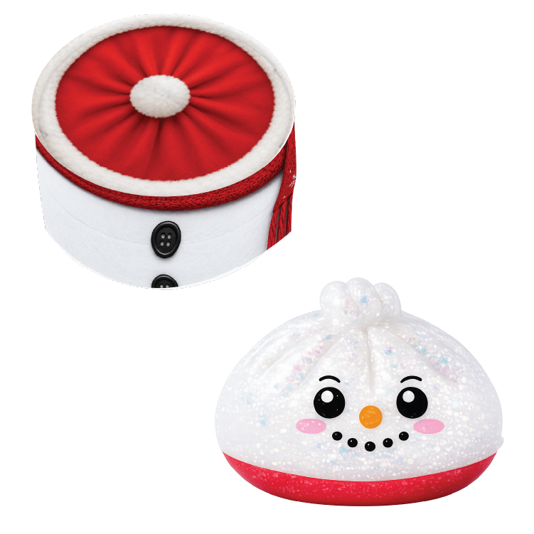 Fun Doh Christmas Dumpling Squishy Toy 12pc Holiday Display — Novelty Brands