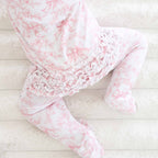 Fancy Frills Ruffle Zipper Footie — Caden Lane Baby Sleepwear