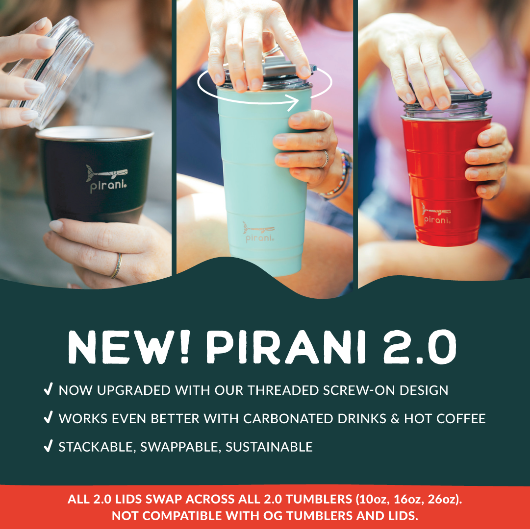 Insulated Stackable Tumbler 26 oz - Premium drinkware from Pirani Life - Just $33.95! Shop now at Pat's Monograms