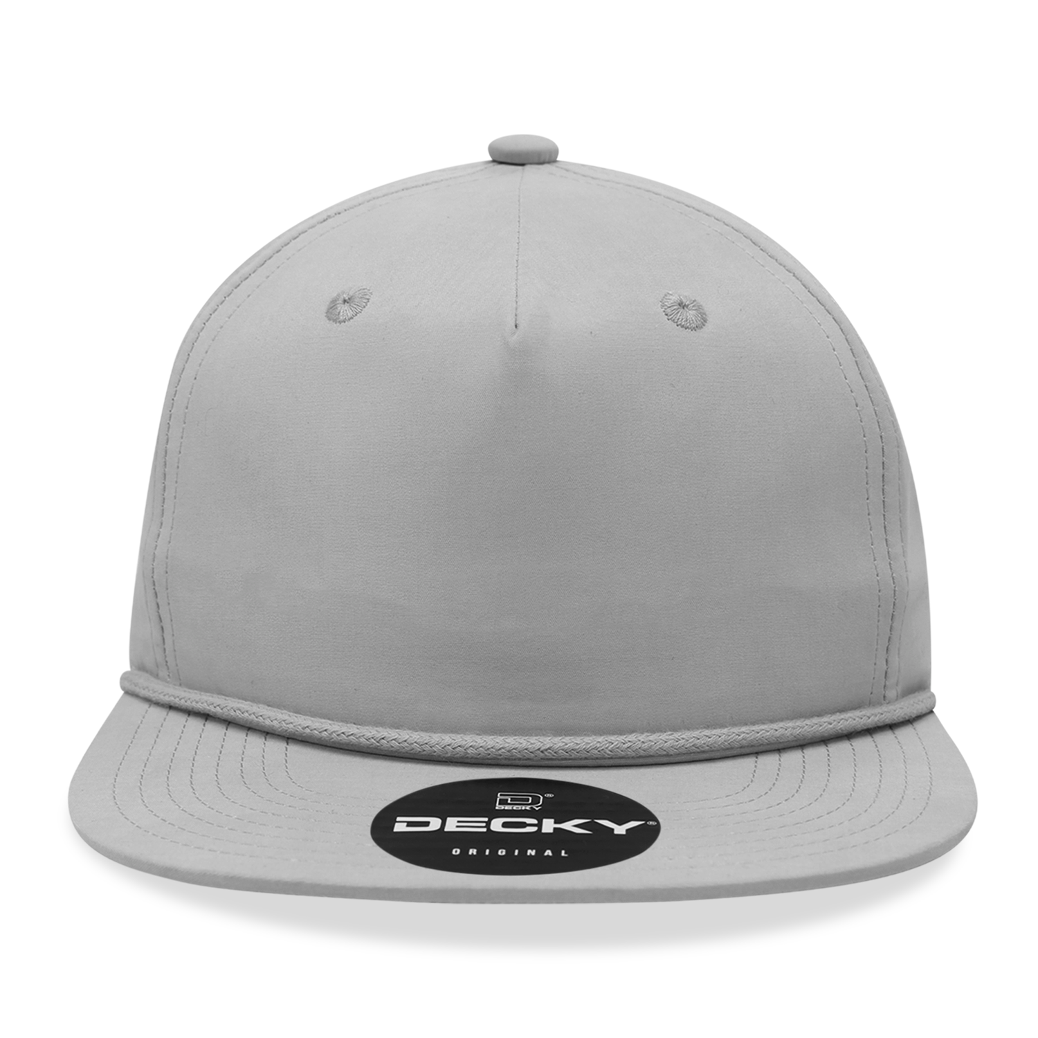 Decky 6032 Classic Rope Cap, 5 Panel Flat Bill Hat, Snapback — The Park Wholesale Caps