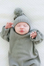 Knit Sweater Bubble Romper — Caden Lane