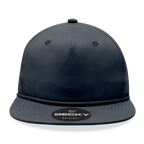 Decky 6032 Classic Rope Cap, 5 Panel Flat Bill Hat, Snapback — The Park Wholesale Caps