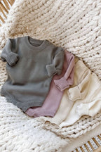 Knit Sweater Bubble Romper — Caden Lane