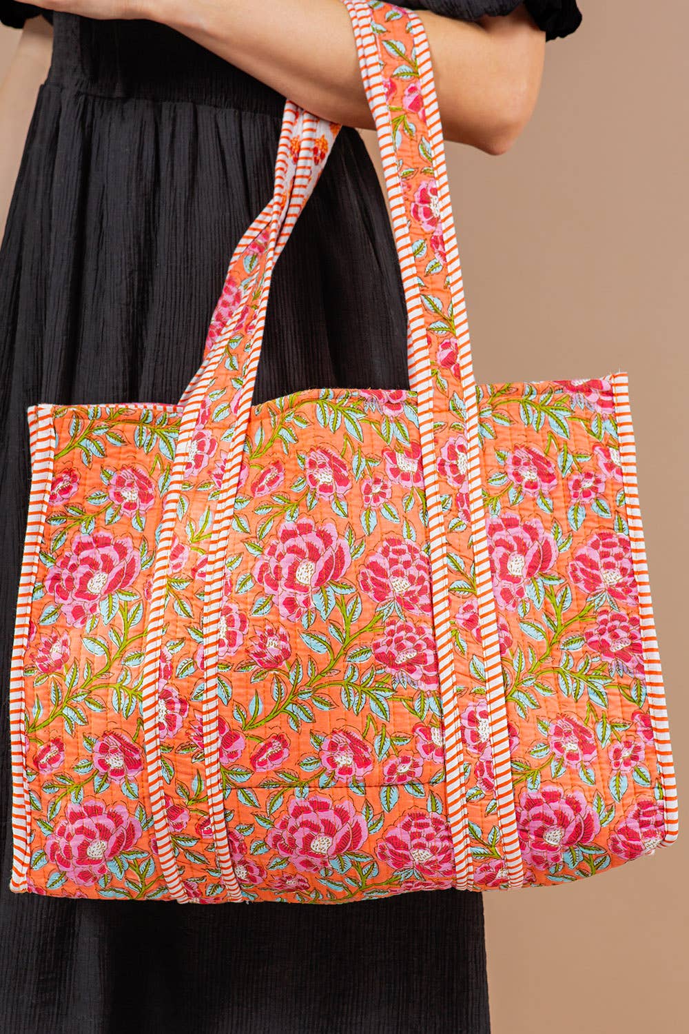 Quilted Tote Bag (BG-58) — LA Soul