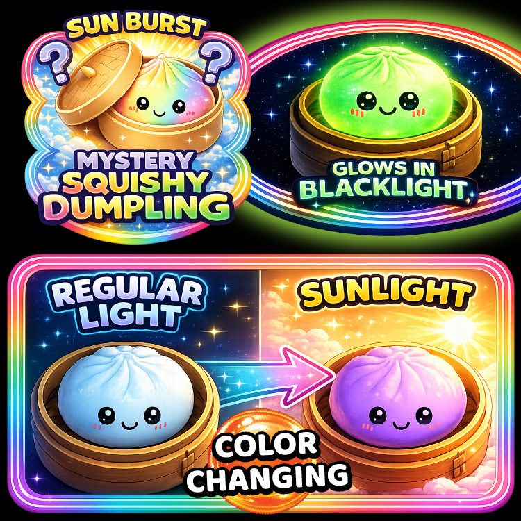 Color Changing Dumpling Squishy — Novelty Brands toys