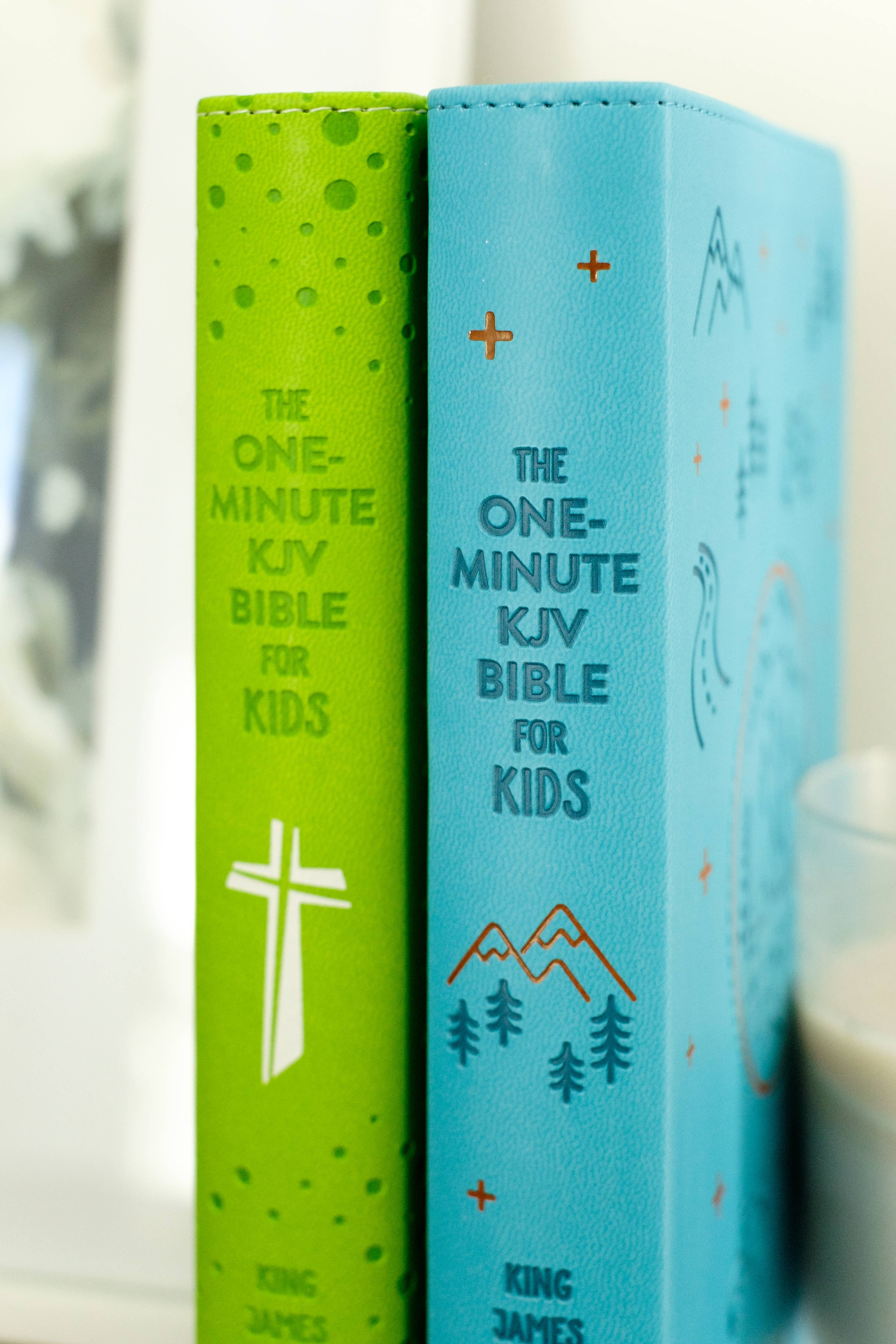 The One-Minute KJV Bible for Kids [Adventure Blue] - Premium Books and Devotionals from Barbour Publishing, Inc. - Just $29.99! Shop now at Pat's Monograms