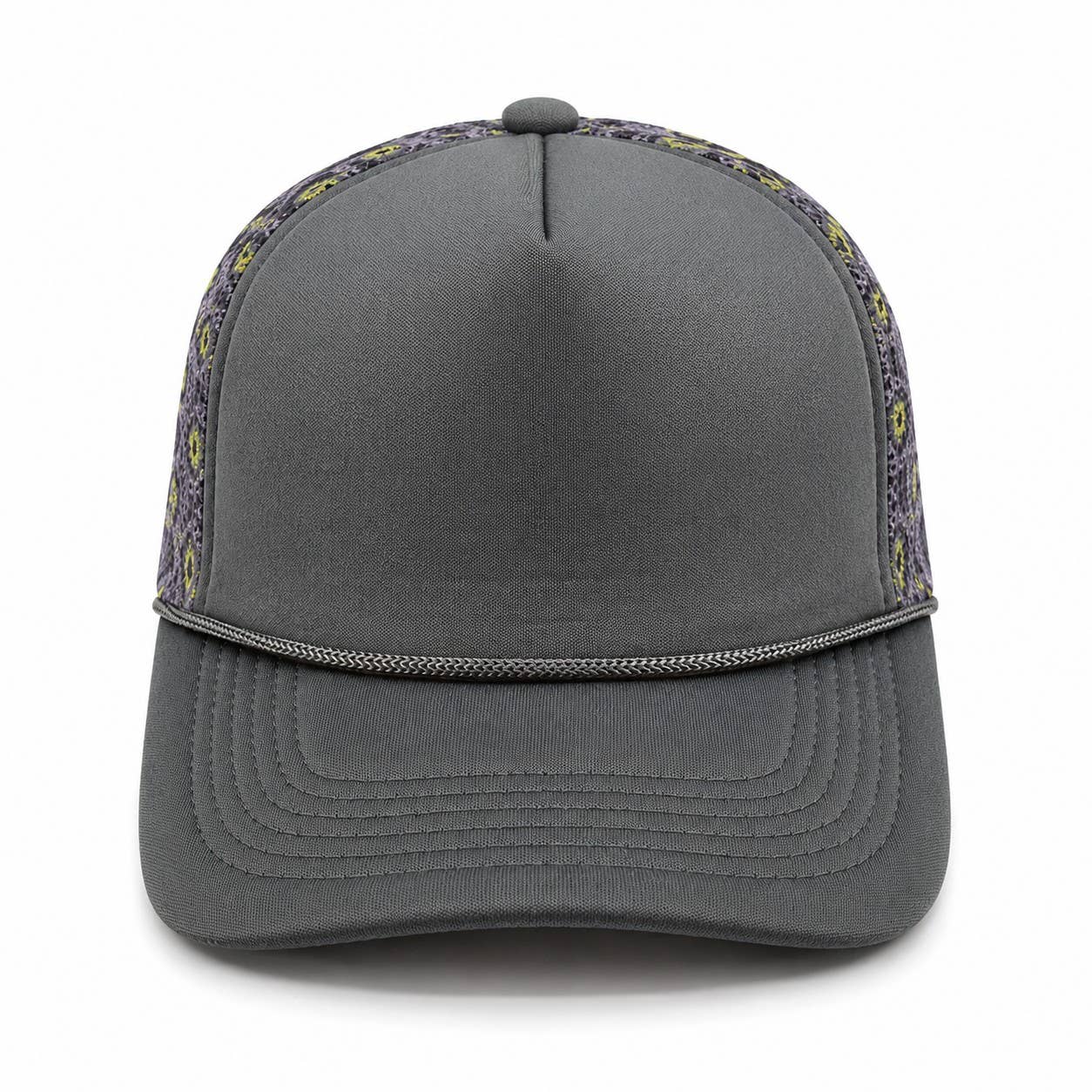 Leopard Pattern Mesh Foam Trucker Hat — Hatzzi Hats & Caps