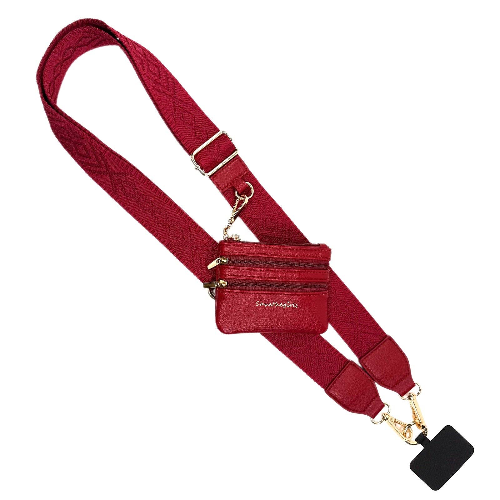 Clip & Go Strap w/Zippered Pouch Classic — Save The Girls Accessories