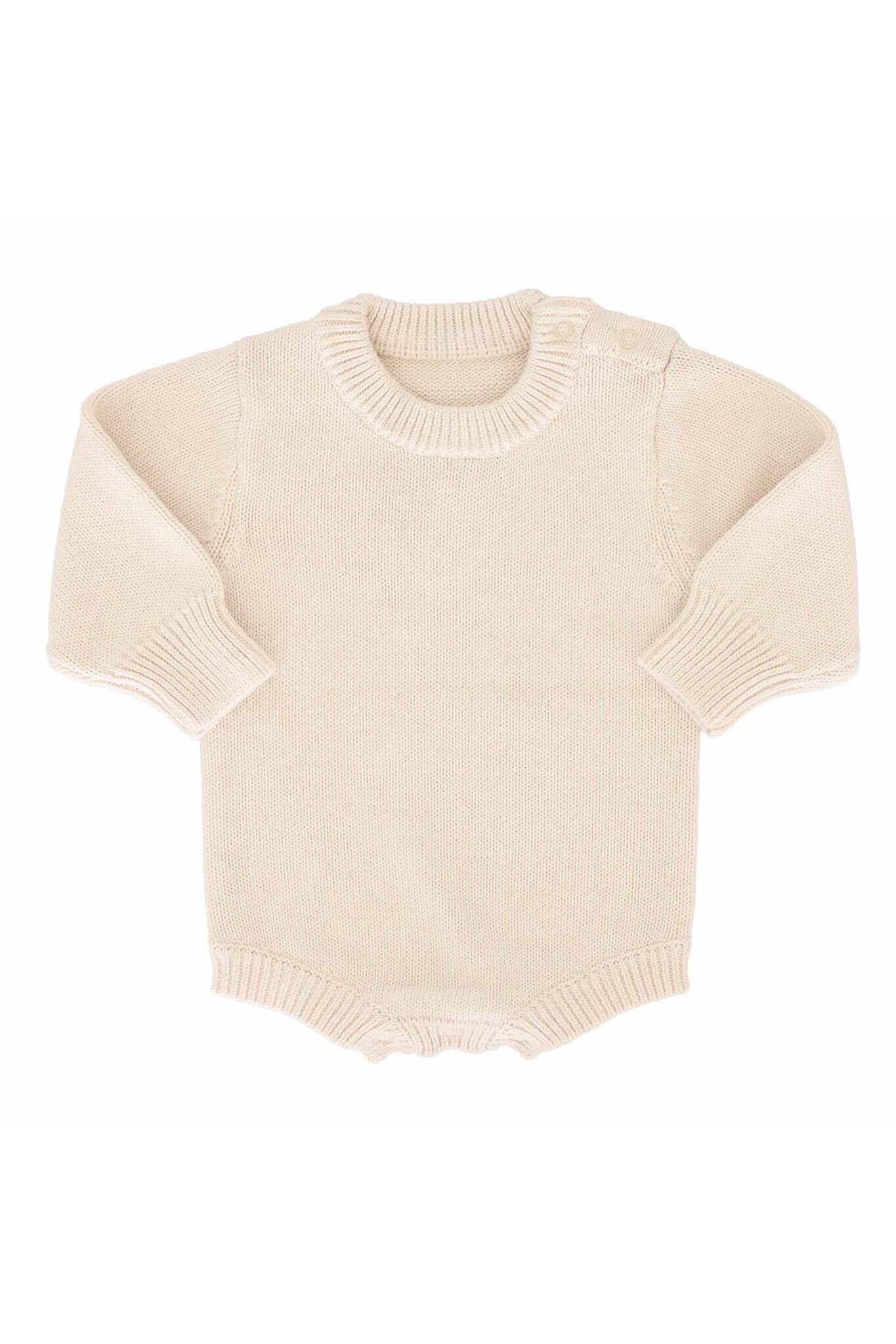 Knit Sweater Bubble Romper — Caden Lane