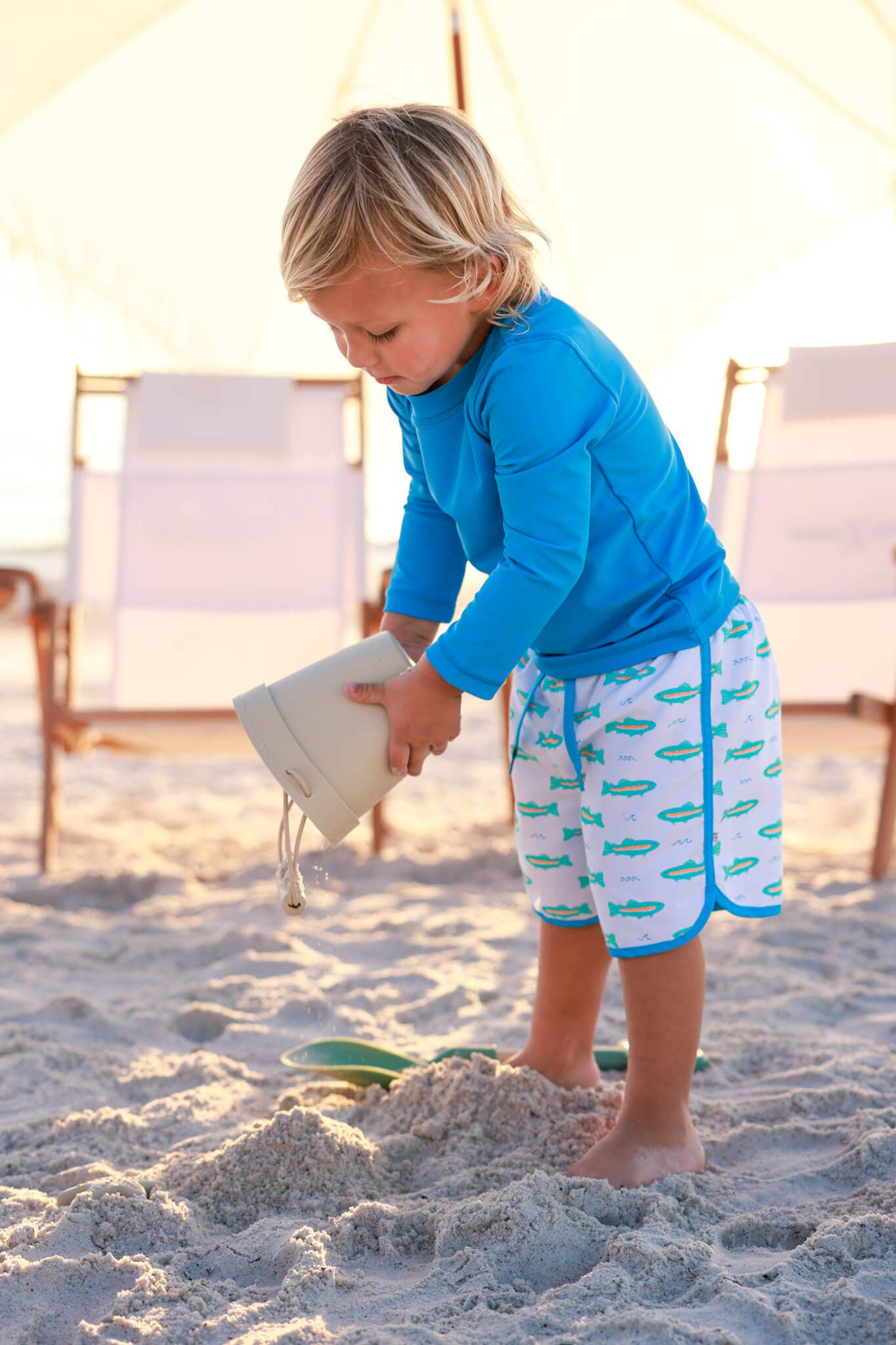 Long Sleeve Rash Guard Shirt — Caden Lane Baby & Toddler Tops