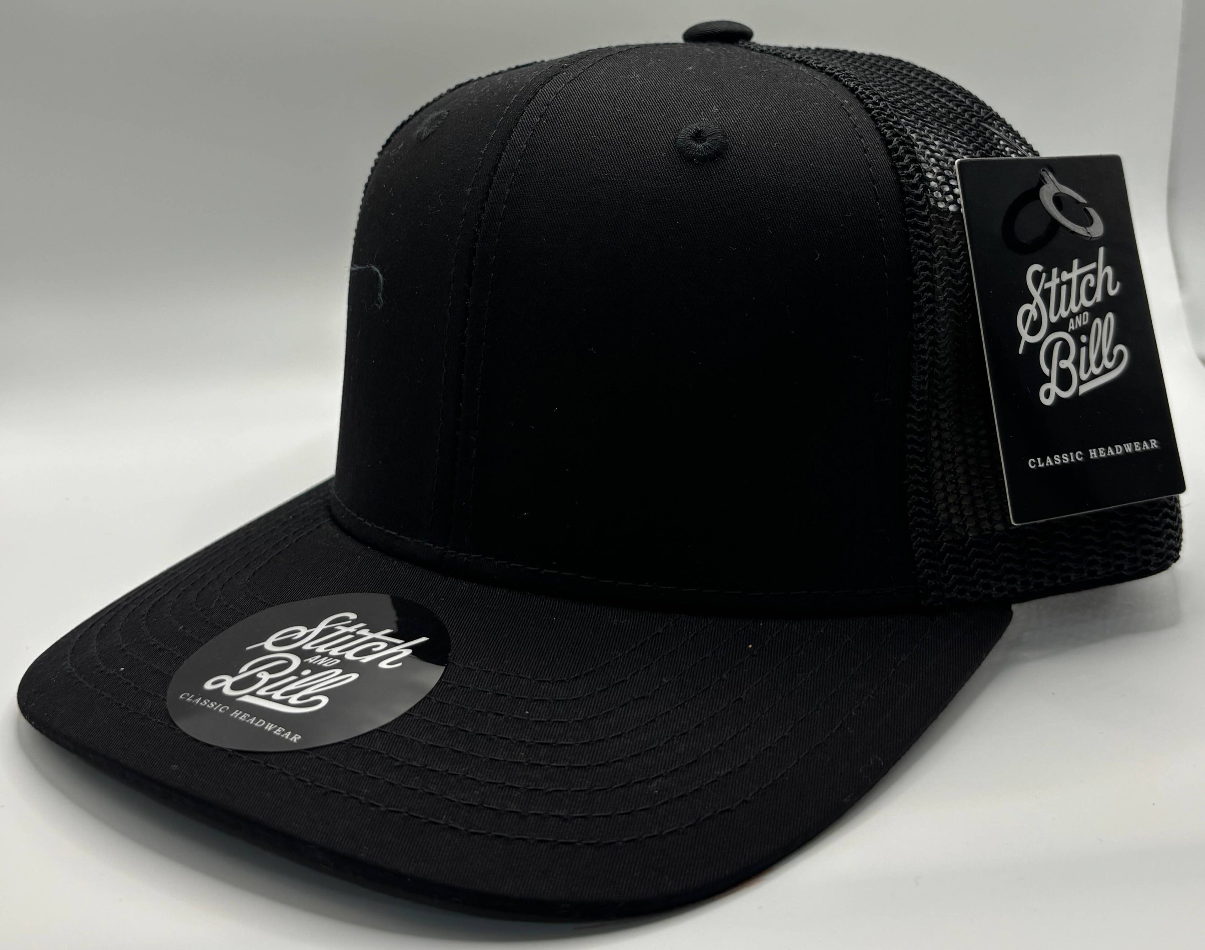 Trucker Adjustable Baseball Cap Premium Quality Men Women - Premium Headwear from Stitch and Bill Wholesale Hats - Just $9! Shop now at Pat's Monograms