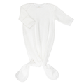 Paty Knit Knotted Overlap Shoulder Gown — Baby Sleepwear