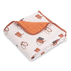 Muslin Quilt Baby & Kids Blanket Better in Boots — LollyBanks Baby Blanket