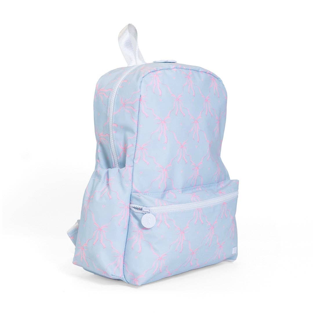 Backpacker - Backpack Eloise Bow - Premium Backpack from TRVL Design - Just $64.95! Shop now at Pat's Monograms