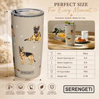 Golden Retriever Purple Serengeti Tumblers — E&S Pets