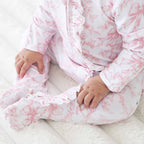 Fancy Frills Ruffle Zipper Footie — Caden Lane Baby Sleepwear