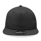 Decky 6032 Classic Rope Cap, 5 Panel Flat Bill Hat, Snapback — The Park Wholesale Caps