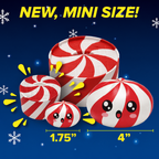 Fun Doh Petite (Mini) Squishy Christmas Dumplings Toy — Novelty Brands