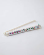 White Acrylic Rack and Pusher Set — Oh My Mahjong