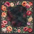 After Midnight — Moody Dark Floral Mahjong Mat - Premium Mahjong from Told in Tiles - Just $80! Shop now at Pat's Monograms