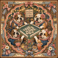 Good Friends, Great Tiles Mahjong Mat | English Bulldogs | Paws & Tiles Collection - PREORDER — Told in Tiles