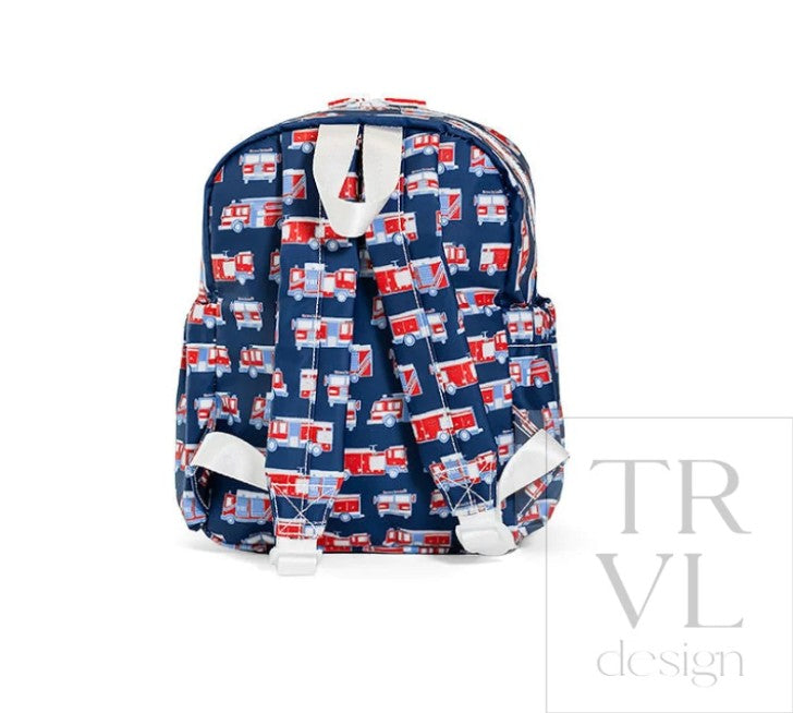 Mini Backer - Fire Engines — TRVL Design baby and Toddler Outfits