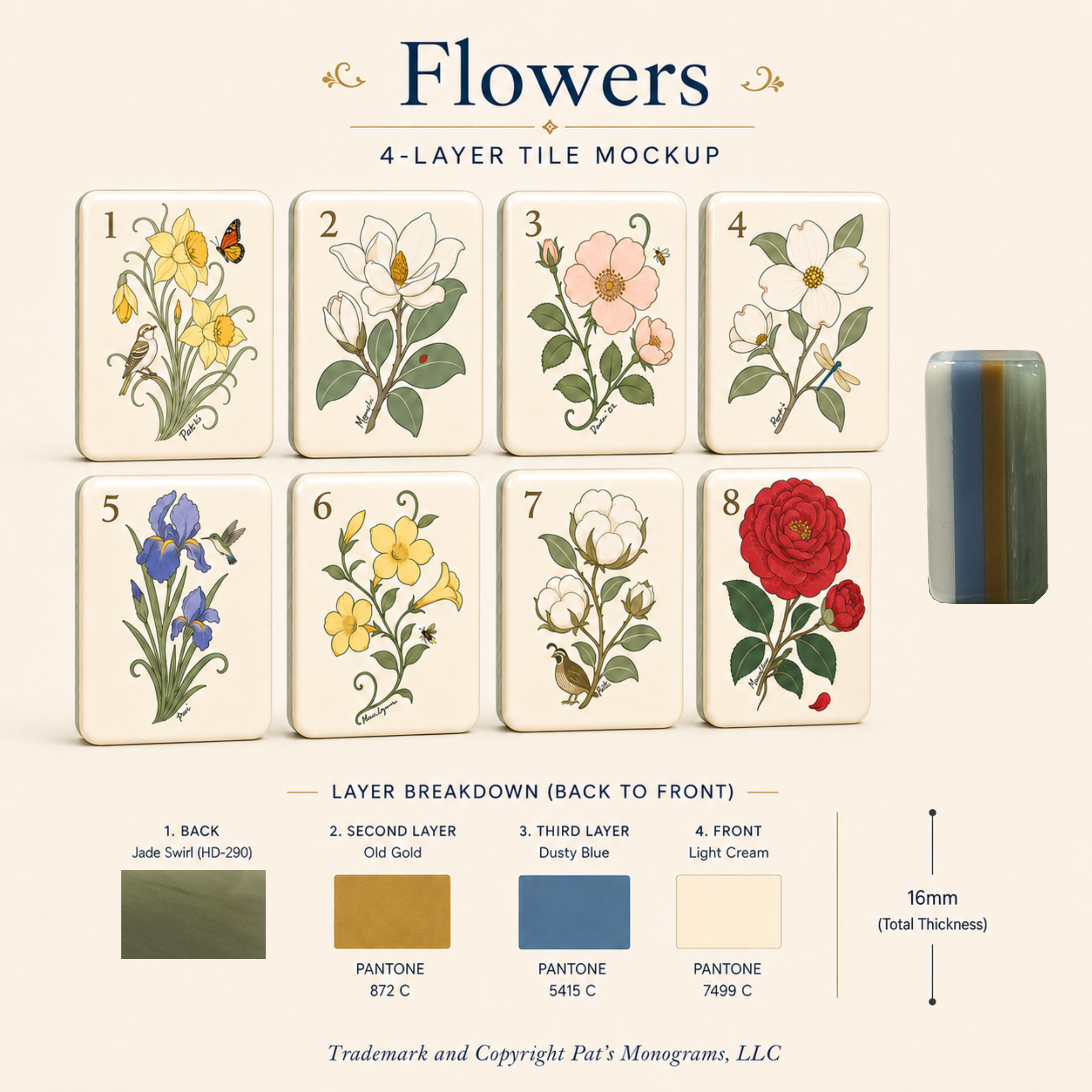The Mahjestic South - Mahjong Set - PREORDER — Told in Tiles