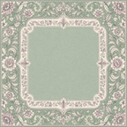 Garden Lattice — Sage and Lavender Mahjong Mat - Premium Mahjong from Told in Tiles - Just $80! Shop now at Pat's Monograms