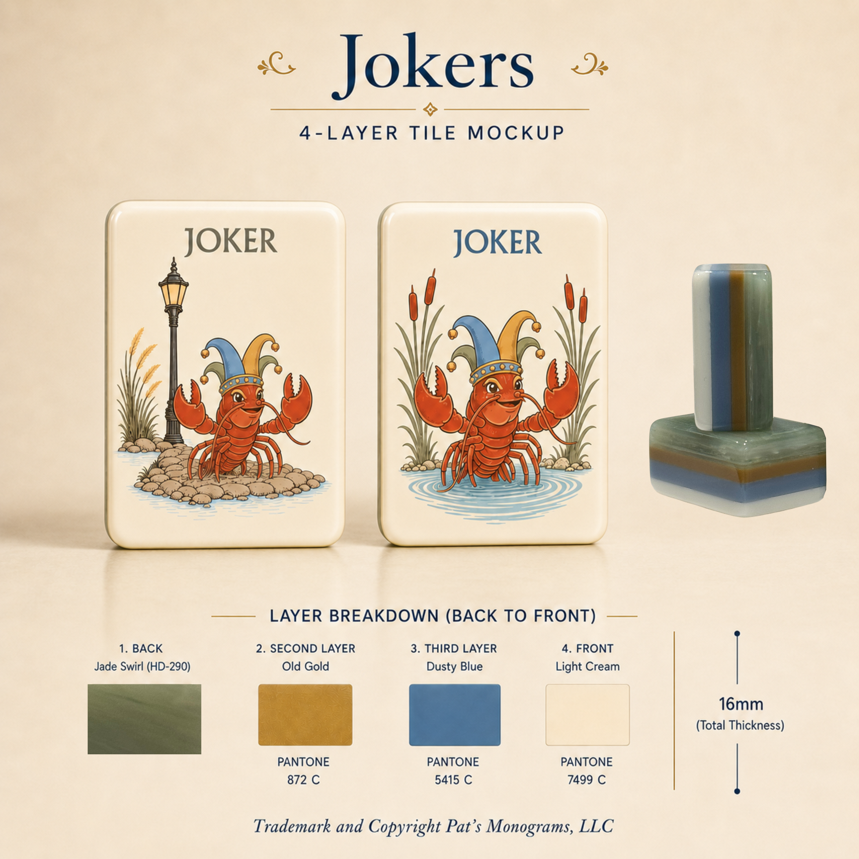 The Mahjestic South - Mahjong Set - PREORDER — Told in Tiles