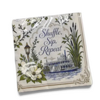 Mahjestic South Cocktail Napkins — Shuffle, Sip, Repeat — Told in Tiles Mahjong