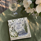 Mahjestic South Cocktail Napkins — Shuffle, Sip, Repeat — Told in Tiles Mahjong