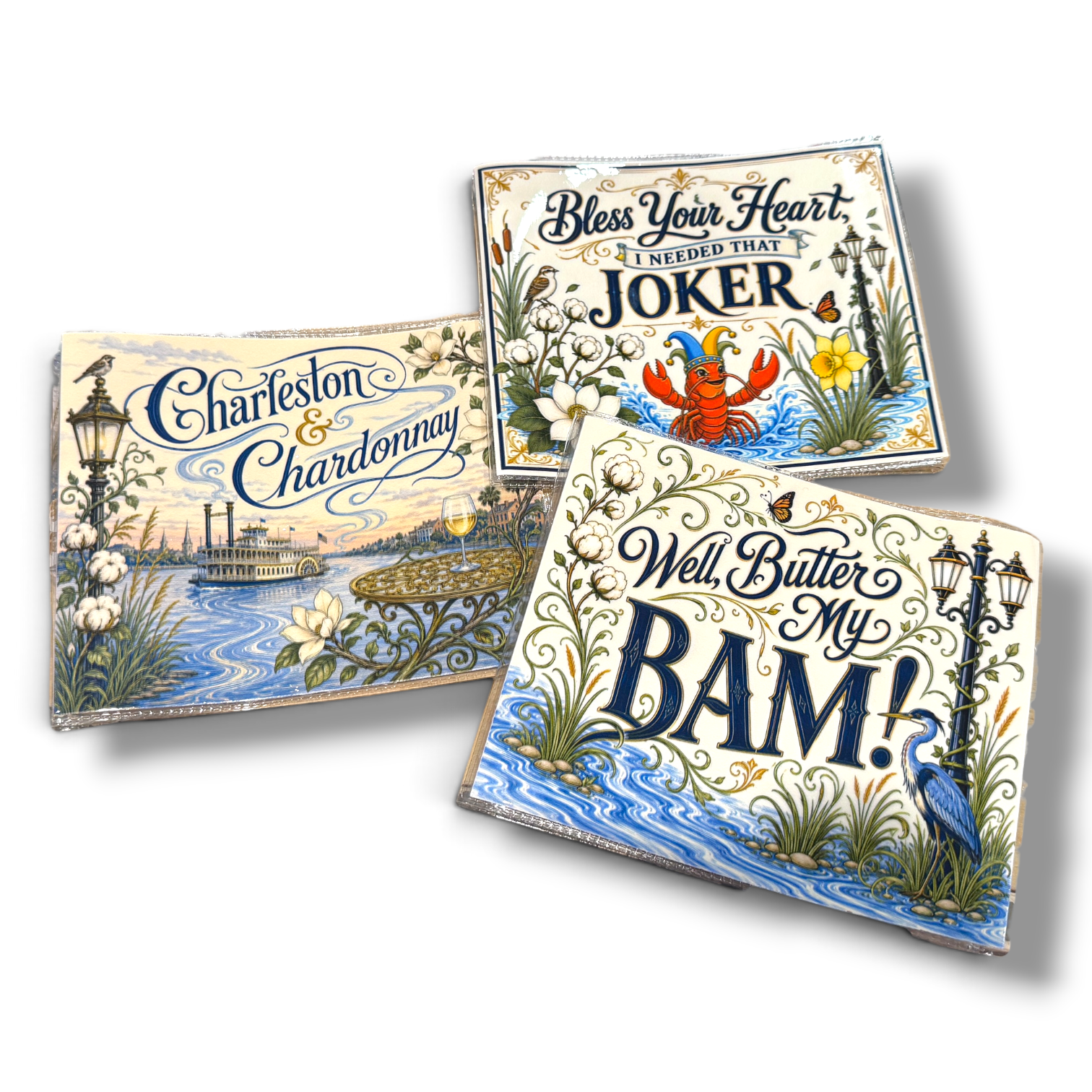 Bless Your Heart, I Needed That Joker — Large NMJL Card Holder — Told in Tiles Mahjong