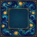 Starry, Starry Night — Van Gogh Mahjong Mat - PREORDER — Told in Tiles