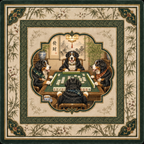 The Jade Parlor — Bernese Mountain Dog Mahjong Mat | Paws & Tiles Collection - PREORDER — Told in Tiles