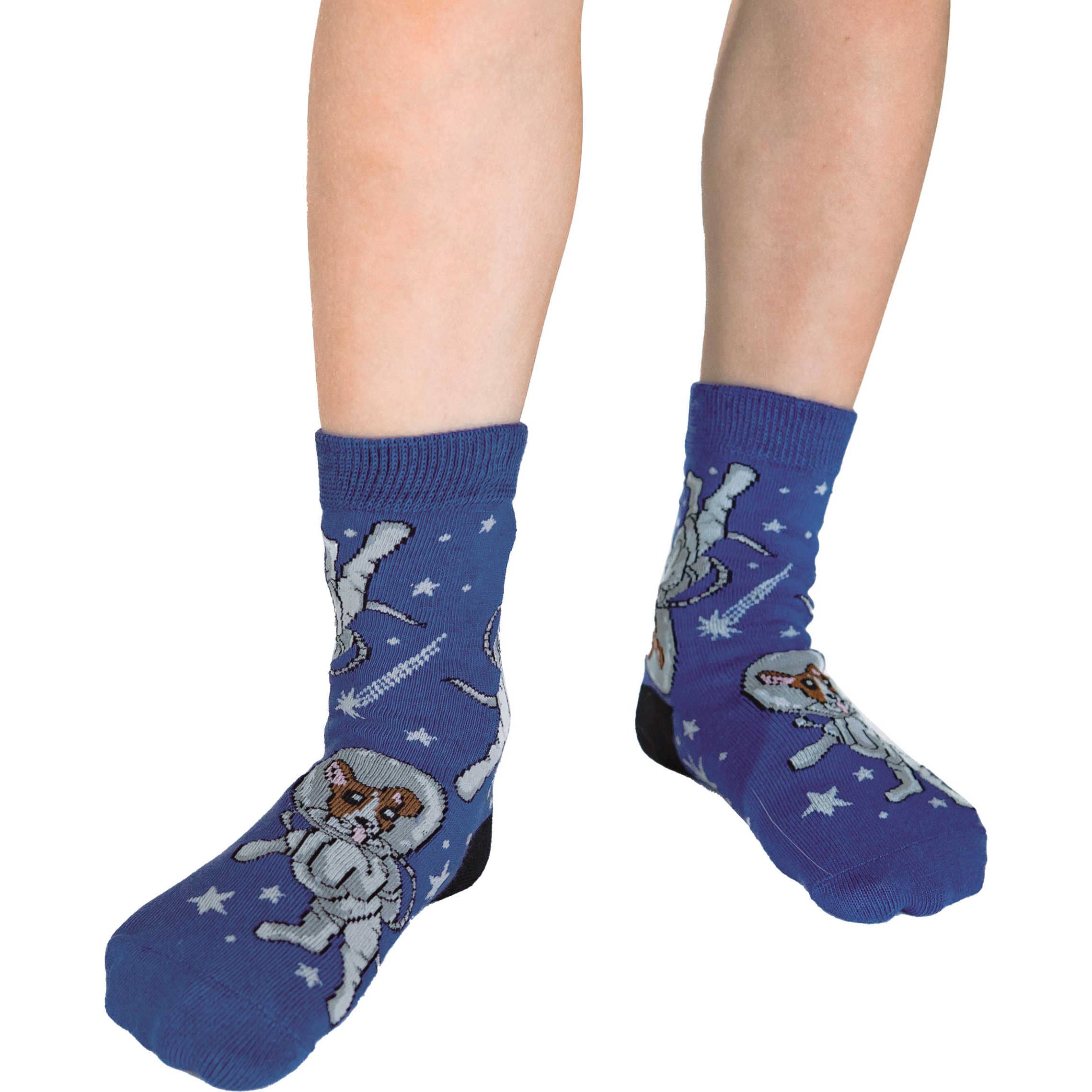 Astronaut, Fire Fighter and Police Dogs Kids Socks / 3-Pack — Good Luck Sock