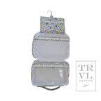 Bundle Up Hanging Toiletry Bag - Posies — TRVL Design Cosmetic Bag
