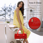 Wine Clutch | Wine Purse Croc Design - Premium Accessories from Primeware Inc. - Just $29.95! Shop now at Pat's Monograms