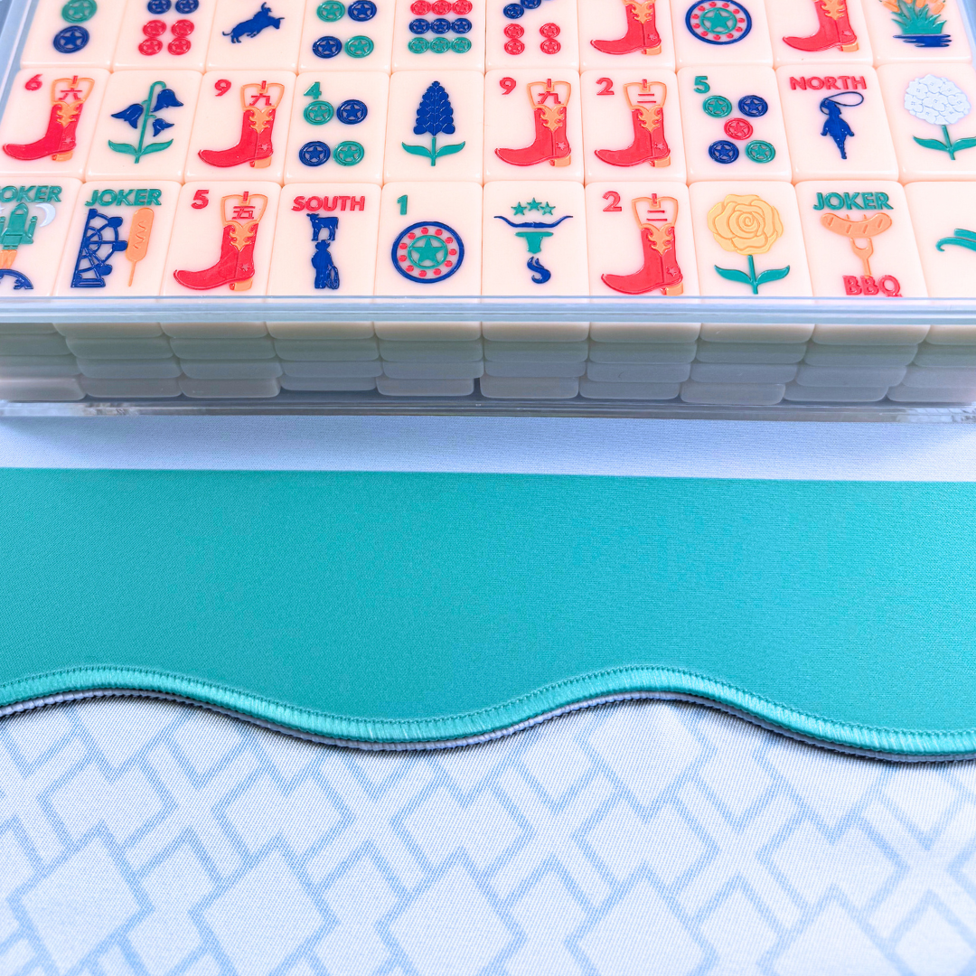 MAHJONG MAT | Color Wave | 31" x 31" — My Fair Mahjong