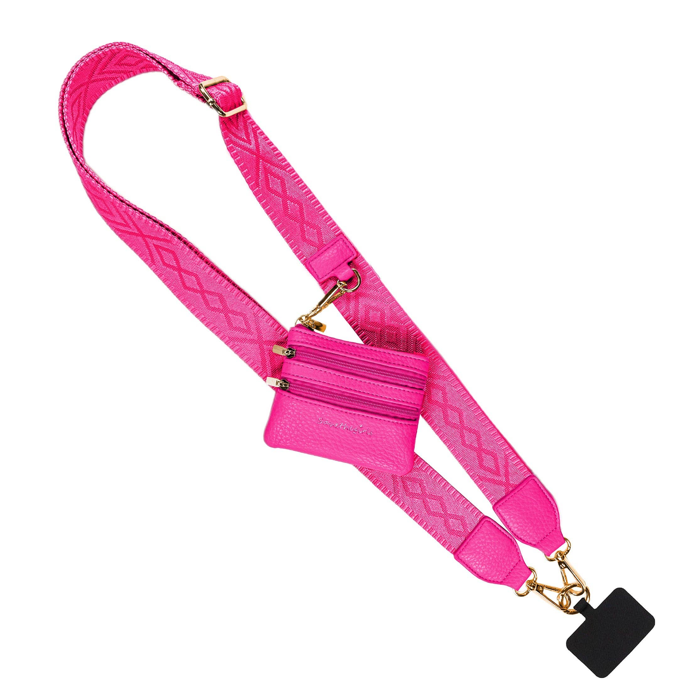 Clip & Go Strap w/Zippered Pouch Classic — Save The Girls Accessories
