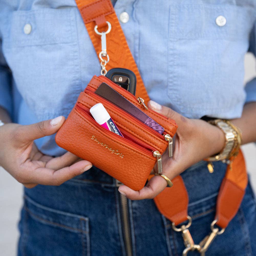 Clip & Go Strap w/Zippered Pouch Classic — Save The Girls Accessories