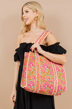 Quilted Tote Bag (BG-58) — LA Soul