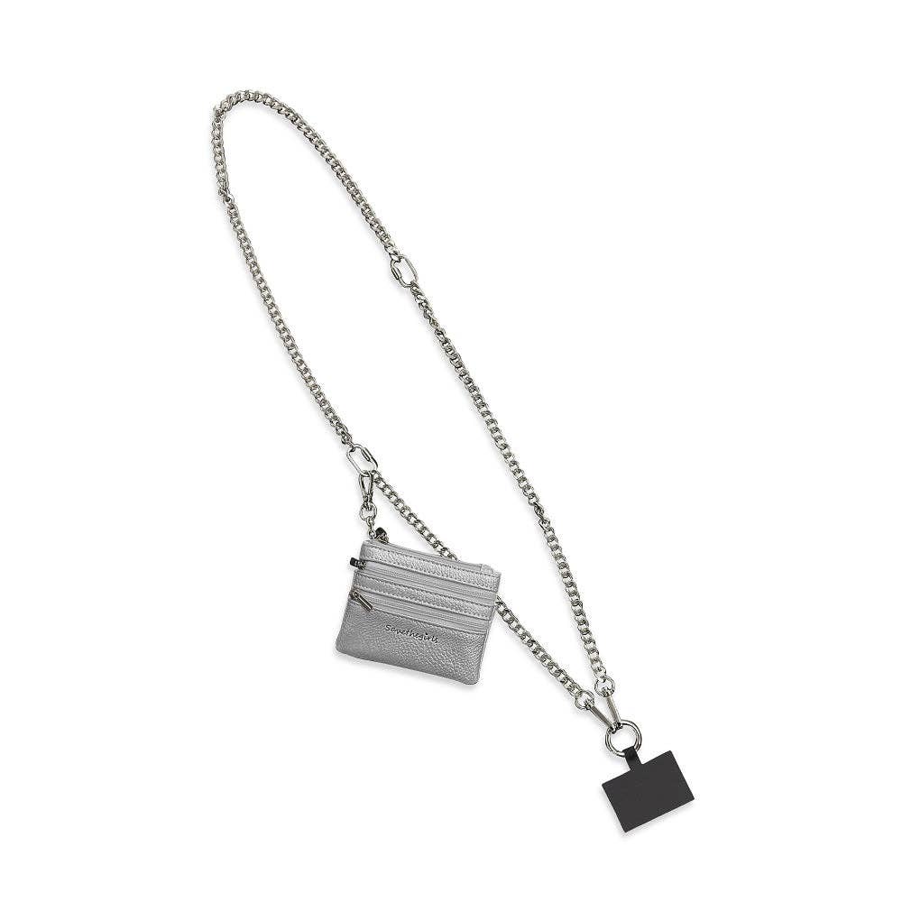Clip & Go Chain w/Zippered Pouch — Save The Girls Accessories