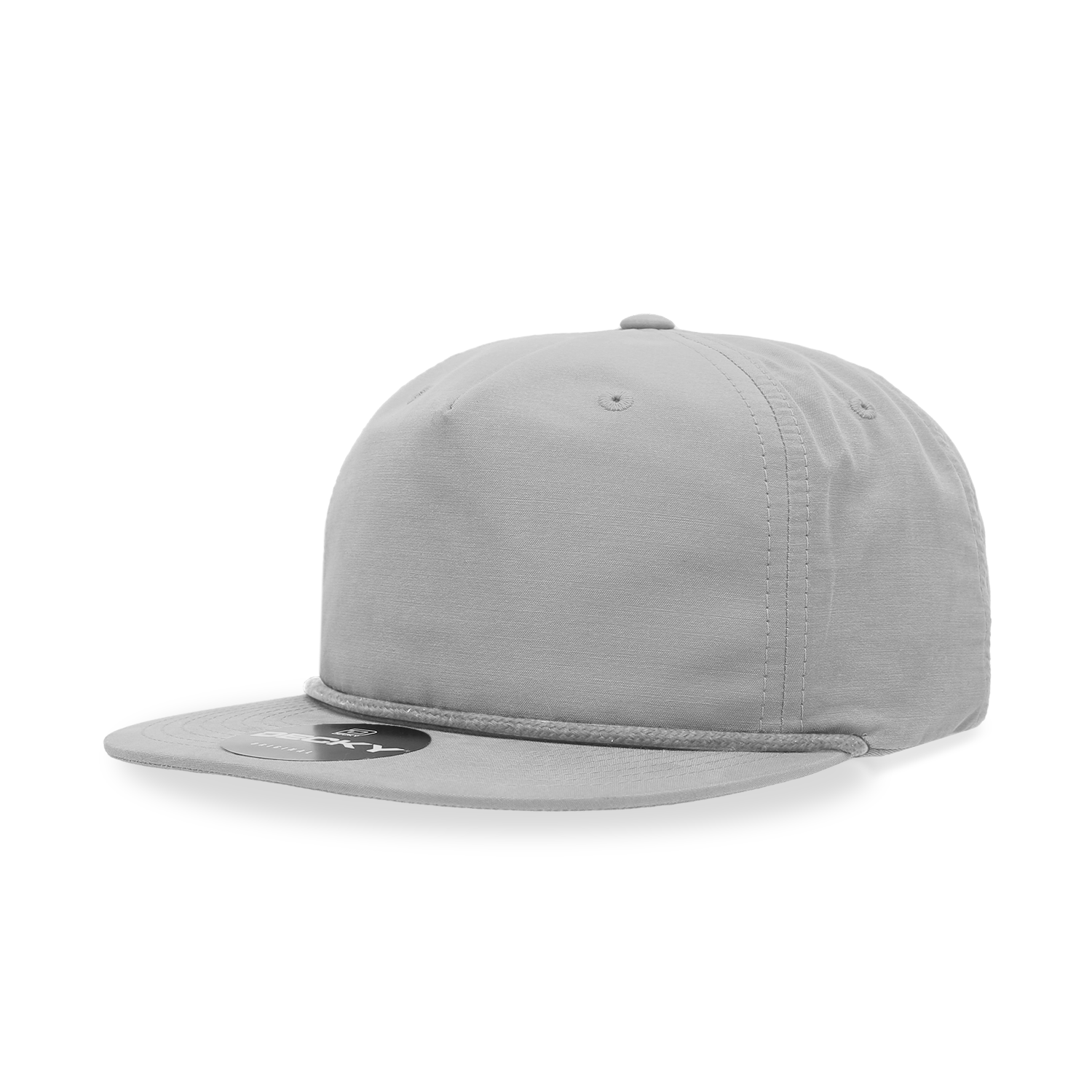 Decky 6032 Classic Rope Cap, 5 Panel Flat Bill Hat, Snapback — The Park Wholesale Caps