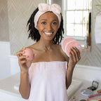 Spa Wrap - Pink — Bella Sleep + Spa Bath Wrap