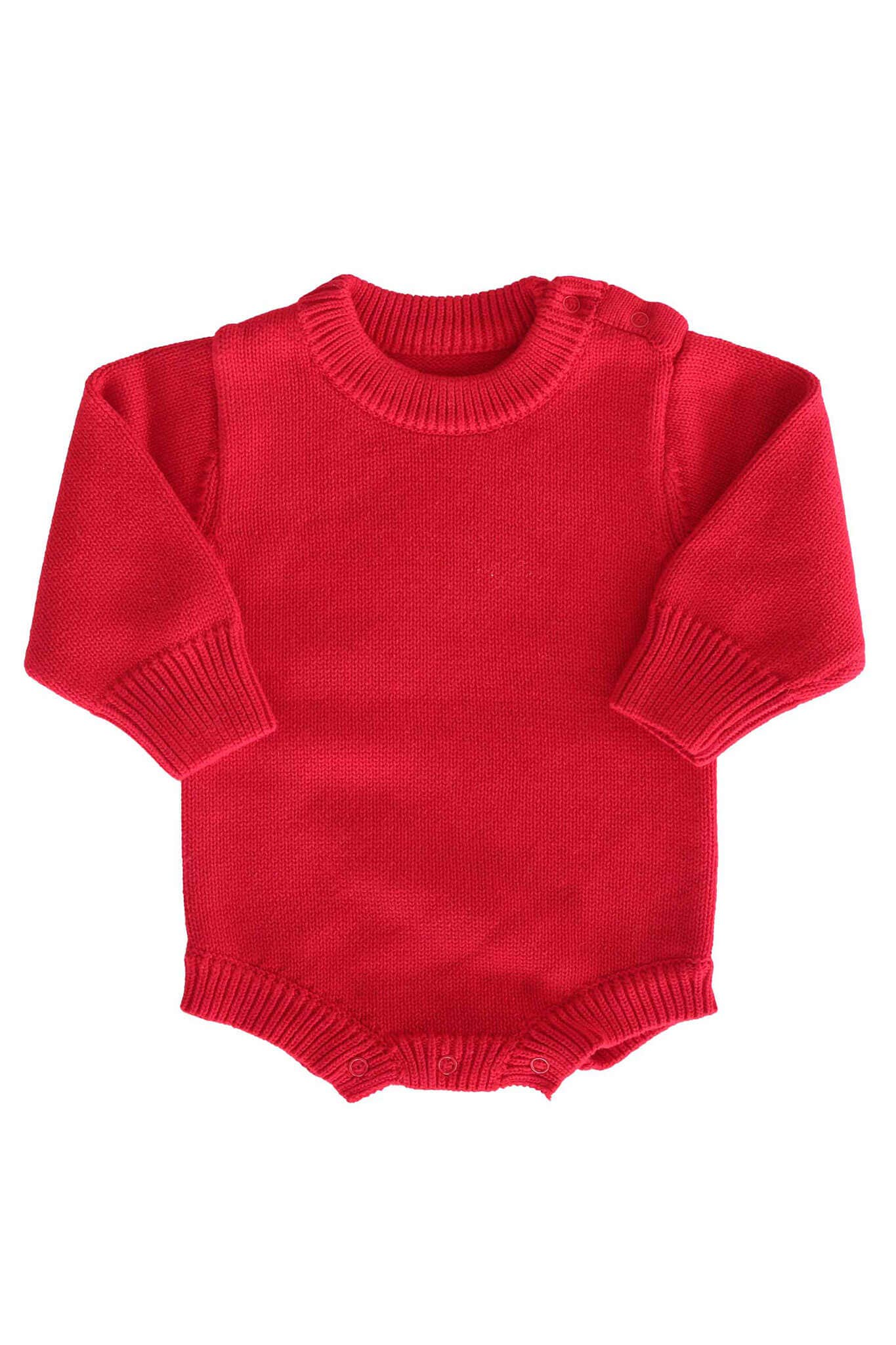 Knit Sweater Bubble Romper — Caden Lane